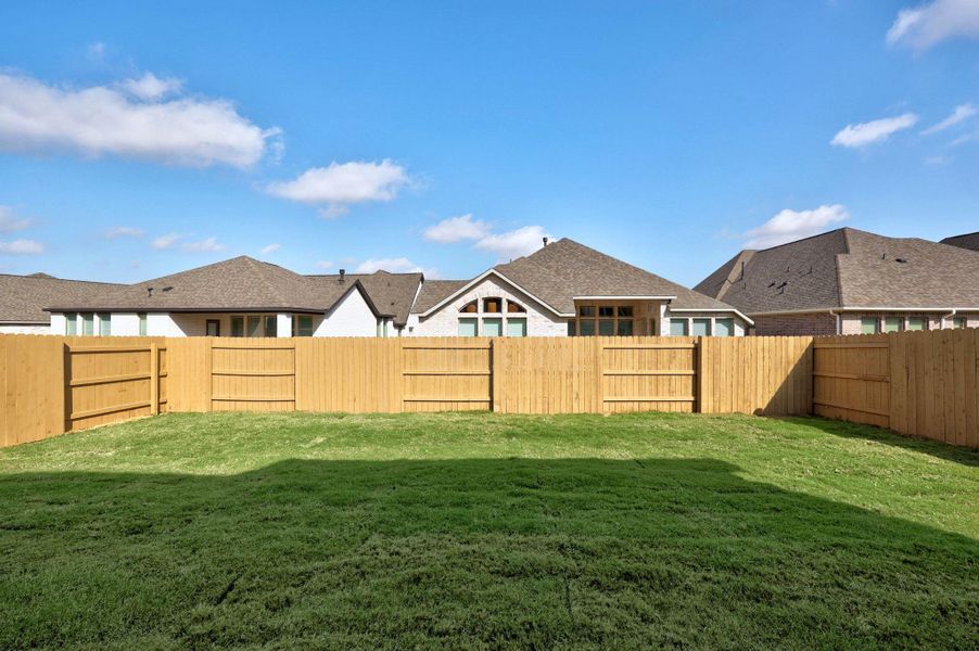Exterior details and patio area of a home in The Colony - 50', Bastrop (Image 3).