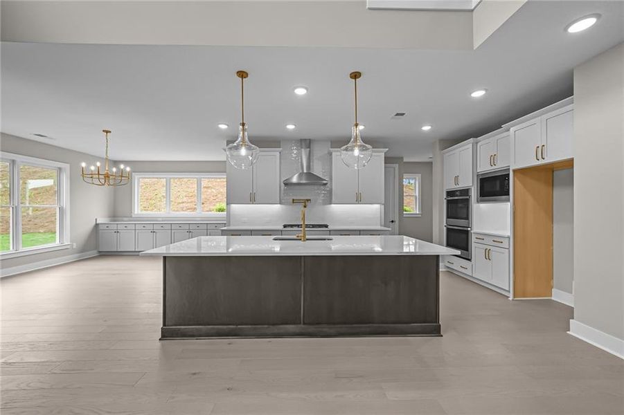 Furnished interior view inside a new home in Ellis, Marietta (Image 13).