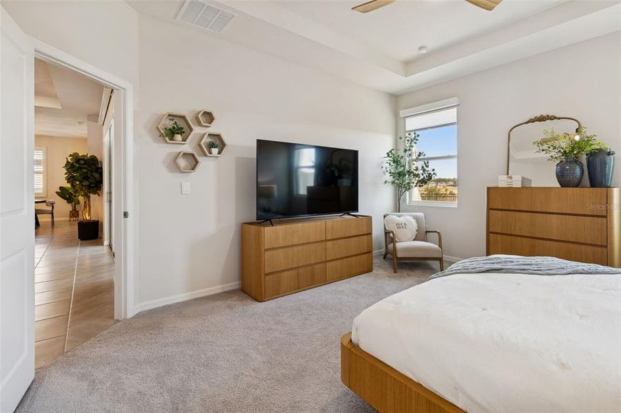 Furnished interior view inside a new home in , Wesley Chapel (Image 43).
