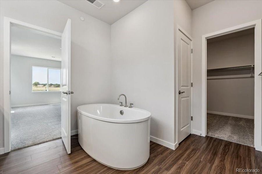 Furnished interior view inside a new home in Prestige Collection at Parkdale Commons, Erie (Image 7). Furnished interior view inside a new home in Prestige Collection at Parkdale Commons, Erie (Image 7).