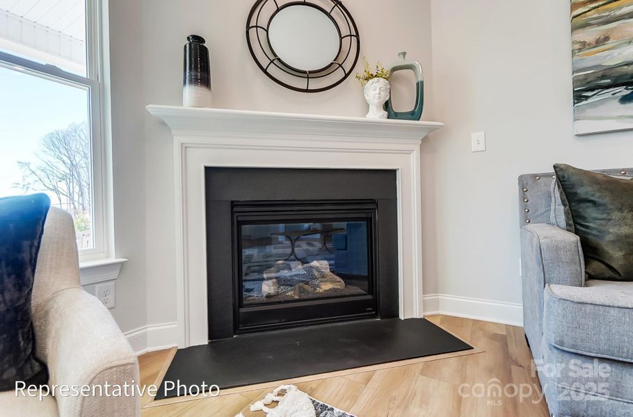 Corner fireplace Corner fireplace