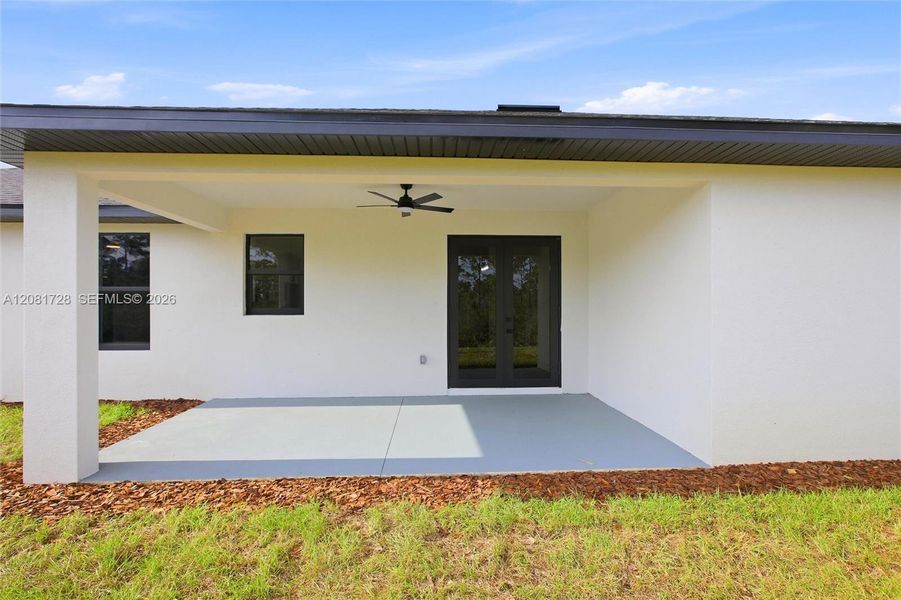 Exterior details and patio area of a home in , Sebring (Image 28). Exterior details and patio area of a home in , Sebring (Image 28).
