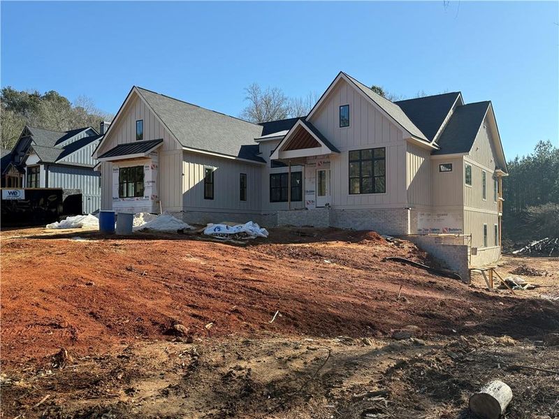 In-progress construction of a new home in , Conyers, GA (Image 8).