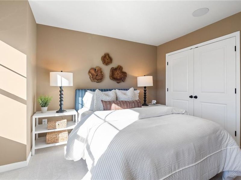 Furnished interior view inside a new home in The Village at Shallowford, Kennesaw (Image 47). Furnished interior view inside a new home in The Village at Shallowford, Kennesaw (Image 47).