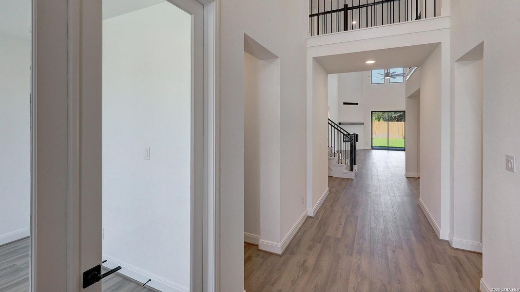 Spacious, unfurnished interior of a new home in Kallison Ranch, San Antonio (Image 31). Spacious, unfurnished interior of a new home in Kallison Ranch, San Antonio (Image 31).