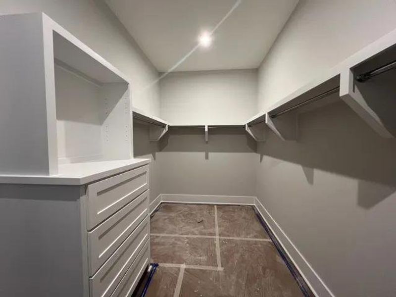 The Belvidere A Primary Suite Bedroom Closet