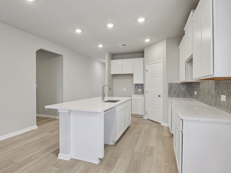 Furnished interior view inside a new home in Catalina, Converse (Image 5).