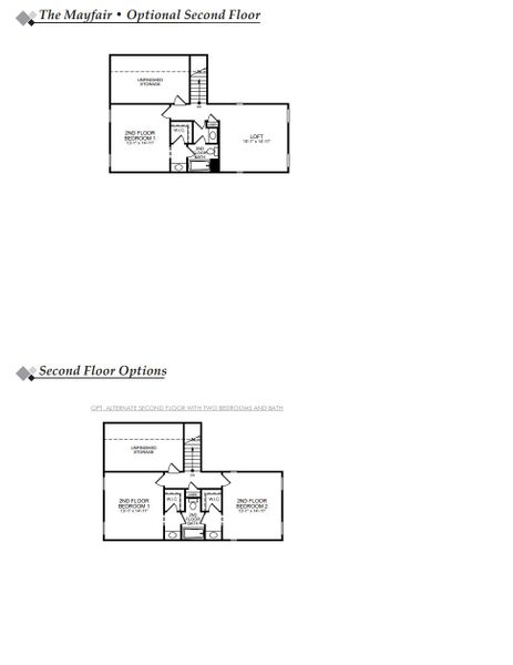 2D floor plan layout of this home in Waterford Commons, Rock Hill, SC (Image 3). 2D floor plan layout of this home in Waterford Commons, Rock Hill, SC (Image 3).