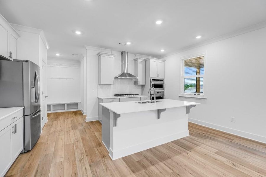 Furnished interior view inside a new home in Wellington Estates, Madison (Image 7).