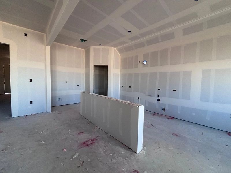 In-progress construction of a new home in The Colony 50s, Bastrop, TX (Image 11).