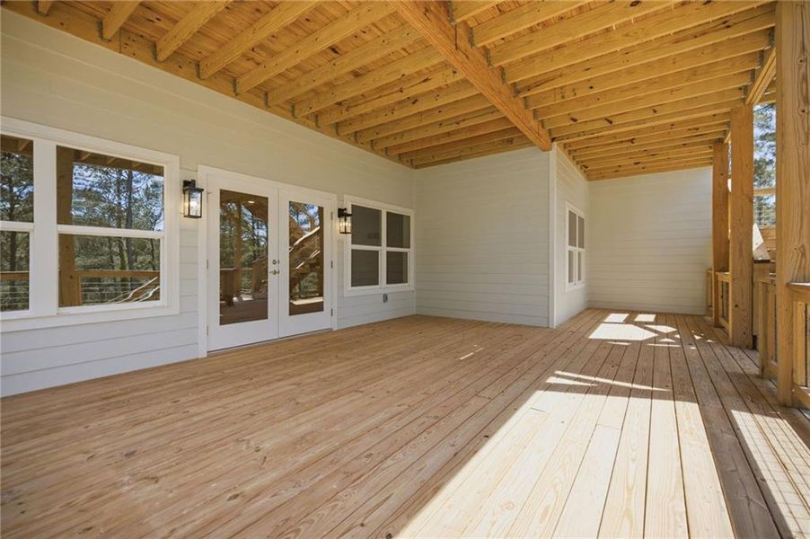 Exterior details and patio area of a home in , Blairsville (Image 28). Exterior details and patio area of a home in , Blairsville (Image 28).