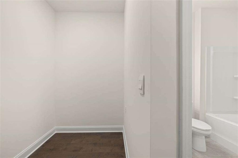 Spacious, unfurnished interior of a new home in The Gates at Pates Creek, Hampton (Image 38).