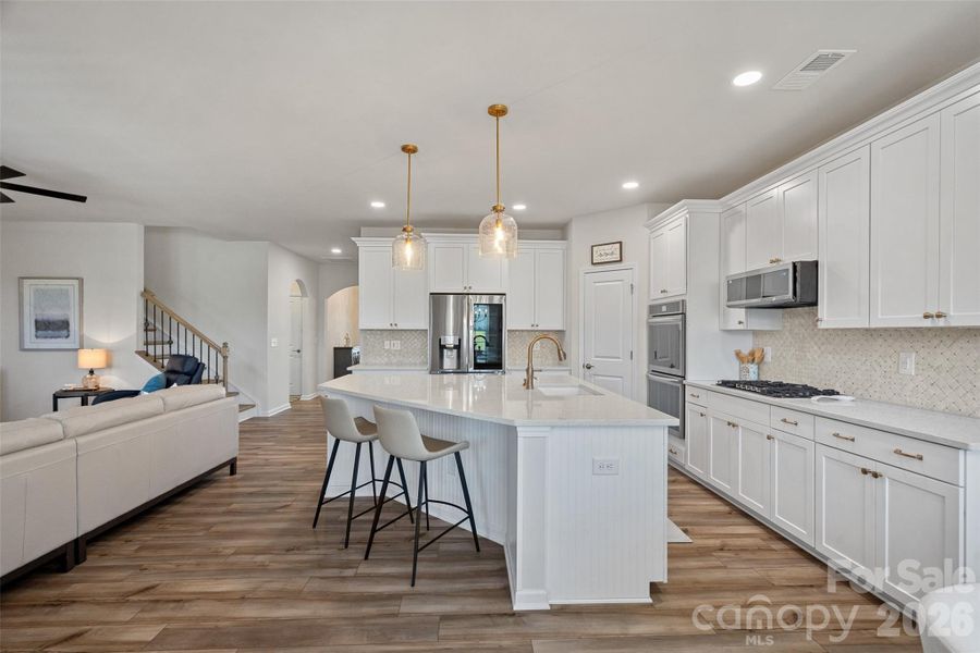 Furnished interior view inside a new home in Elizabeth, Fort Mill (Image 15).