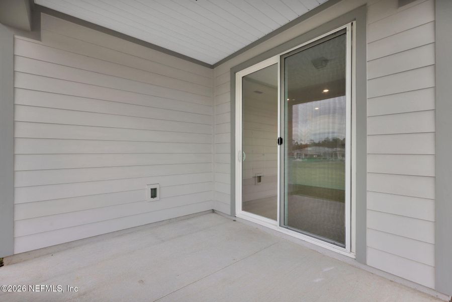 Exterior details and patio area of a home in Hyland Trail, Green Cove Springs (Image 2). Exterior details and patio area of a home in Hyland Trail, Green Cove Springs (Image 2).