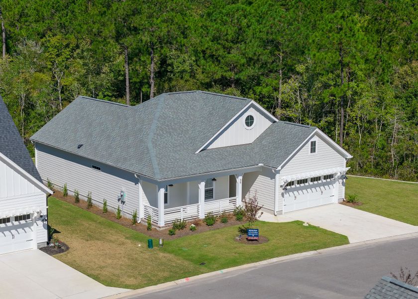 Representative exterior photo of a completed home built from the Birchwood by Bill Clark Homes in Osprey Landing, Southport, NC (Image 19).
