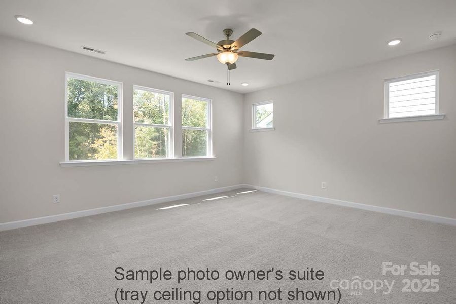 Spacious, unfurnished interior of a new home in Enclave at Belmont, Belmont (Image 15).