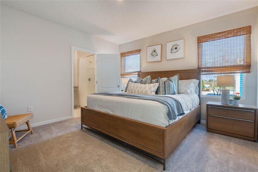 Furnished interior view inside a new home in Magnolia Pointe, Umatilla (Image 12).
