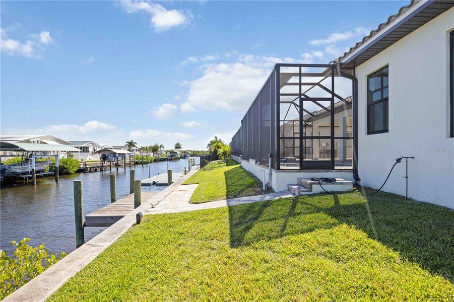 Exterior details and patio area of a home in , Punta Gorda (Image 29).