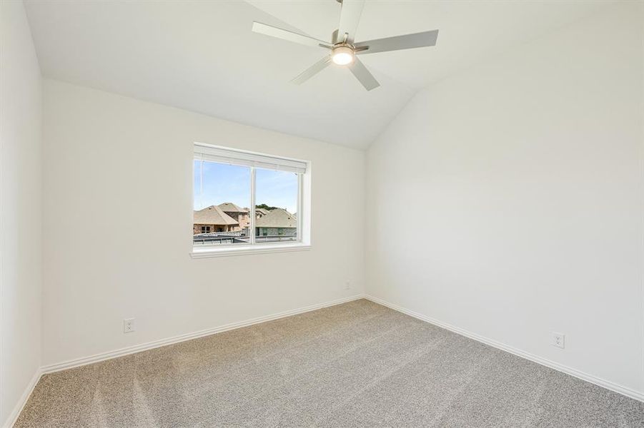 Spacious, unfurnished interior of a new home in Union Park Classic 55, Little Elm (Image 27).