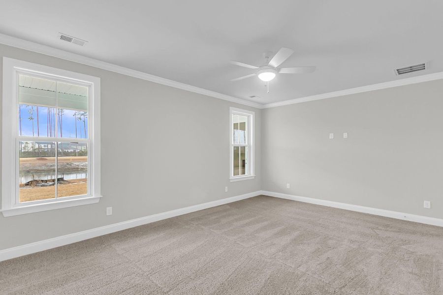 Spacious, unfurnished interior of a new home in Cherrywood Estates, Summerville (Image 27). Spacious, unfurnished interior of a new home in Cherrywood Estates, Summerville (Image 27).