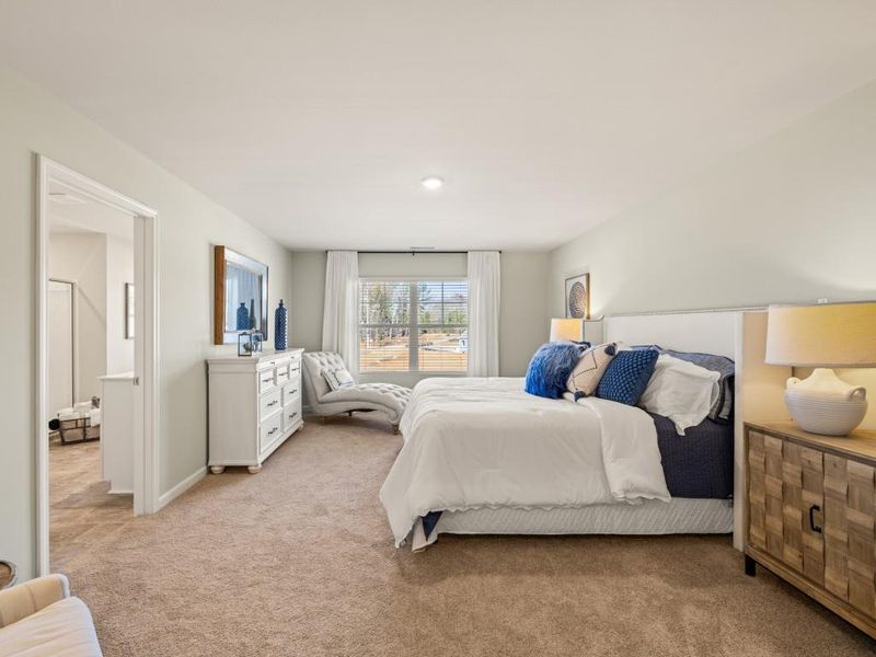 Furnished interior view inside a new home in Thompson Ridge, Dallas (Image 44).