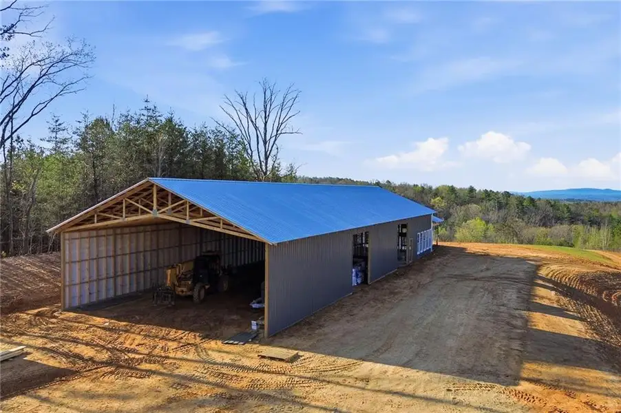 In-progress construction of a new home in , Ellijay, GA (Image 3).