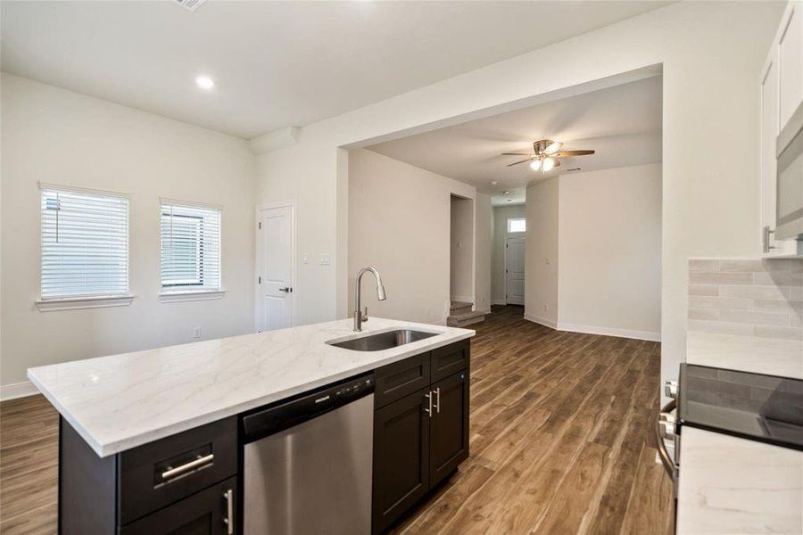 Furnished interior view inside a new home in , Willis (Image 11). Furnished interior view inside a new home in , Willis (Image 11).