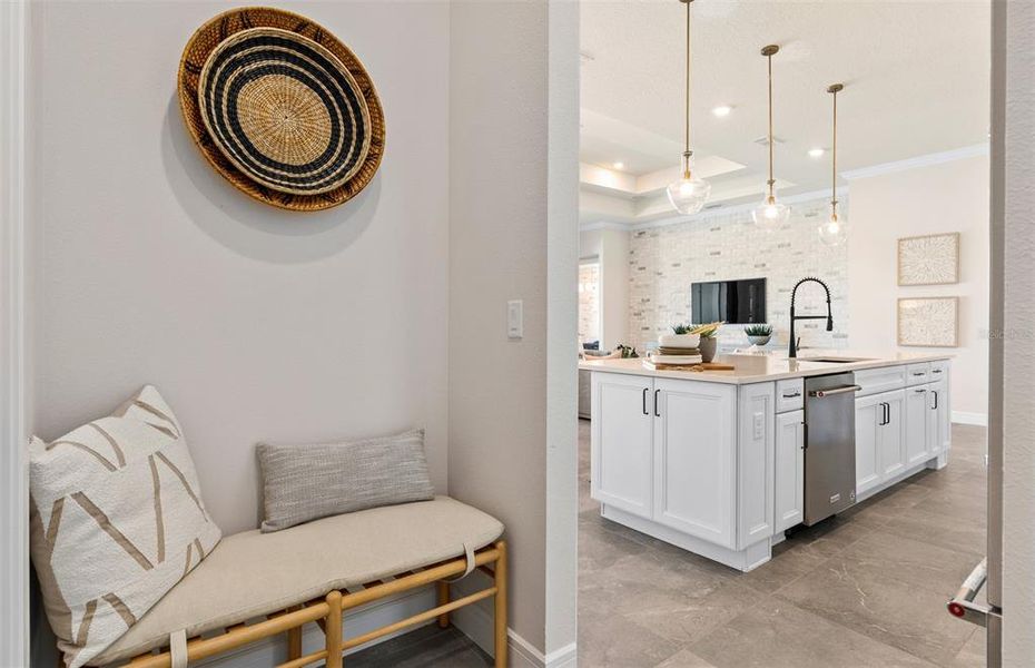 Furnished interior view inside a new home in , Mount Dora (Image 12).