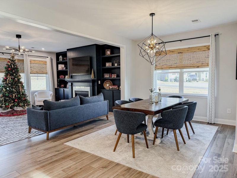 Furnished interior view inside a new home in , Mooresville (Image 3). Furnished interior view inside a new home in , Mooresville (Image 3).