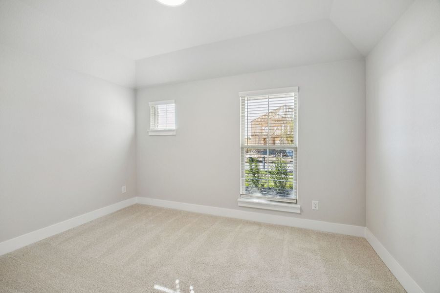 Representative unfurnished interior of a home built from the Adolphus by Centre Living Homes in Painted Tree Woodland West, McKinney (Image 19).