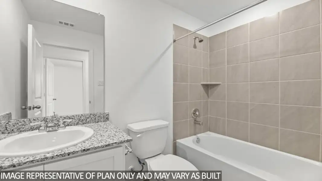 Furnished interior view inside a new home in Cartwright Mays, Crandall (Image 5).