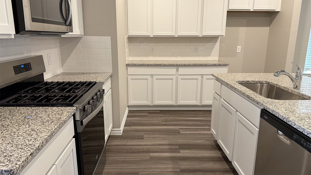 Furnished interior view inside a new home in London Towne, Corpus Christi (Image 8). Furnished interior view inside a new home in London Towne, Corpus Christi (Image 8).