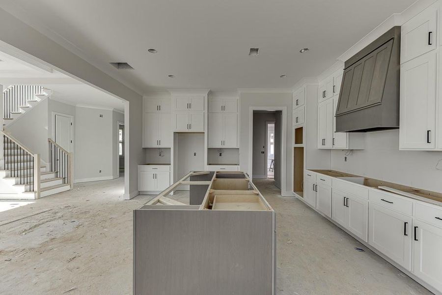 In-progress construction of a new home in , Cumming, GA (Image 40).