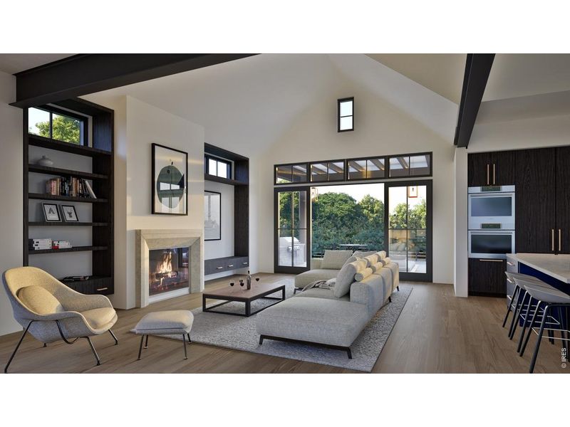 Furnished interior view inside a new home in , Boulder (Image 4).