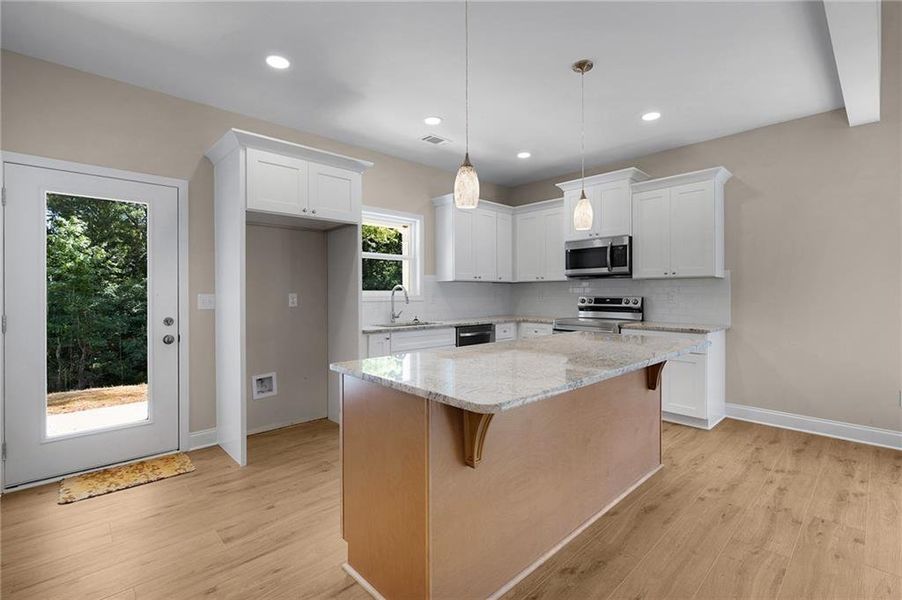 Furnished interior view inside a new home in , Calhoun (Image 4).