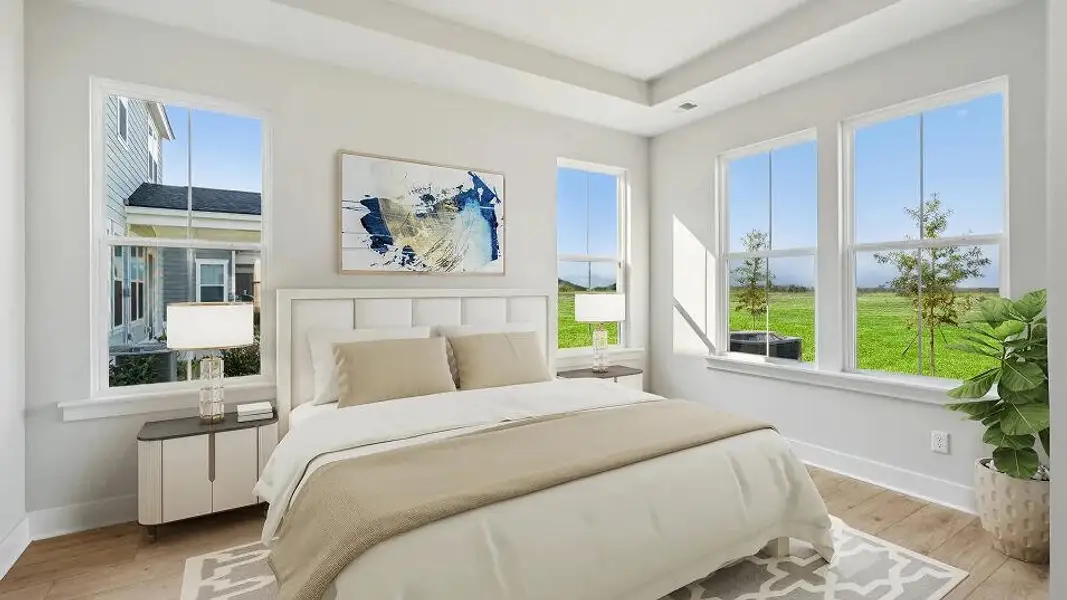 Furnished interior view inside a new home in Carnes Crossroads, Summerville (Image 4).