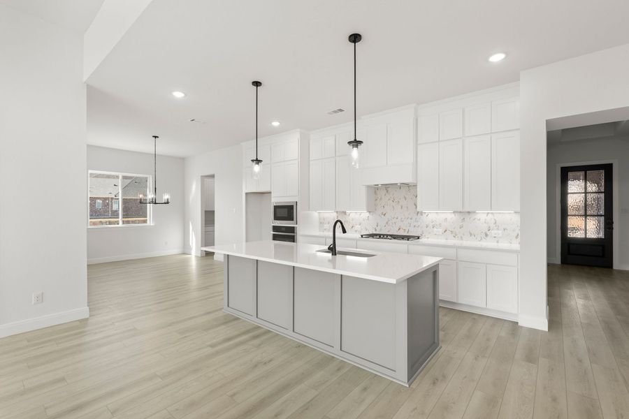 Furnished interior view inside a new home in Devonshire, Forney (Image 8).