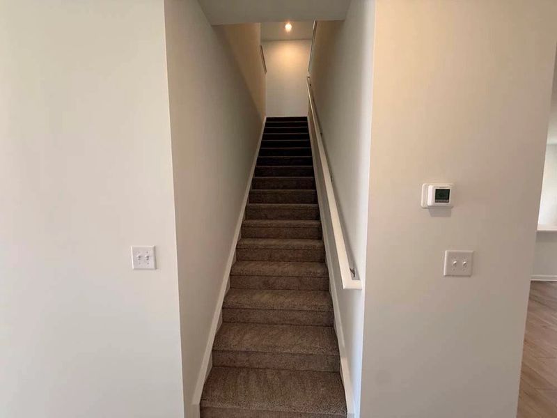 Stairs to Second Floor