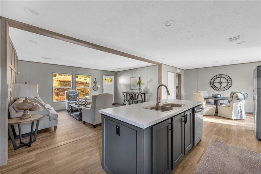 Furnished interior view inside a new home in , Ball Ground (Image 6).