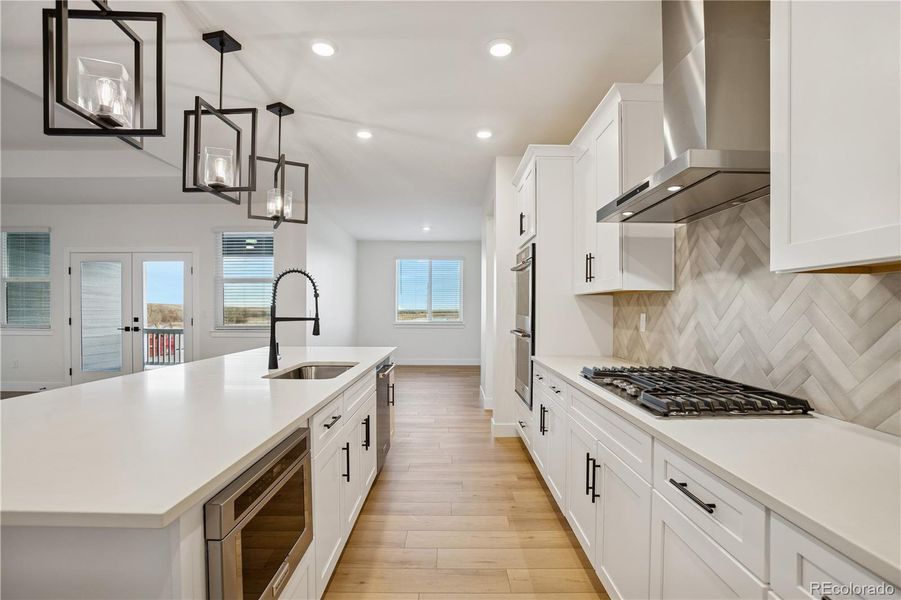 Furnished interior view inside a new home in Spring Valley Ranch, Elizabeth (Image 7).