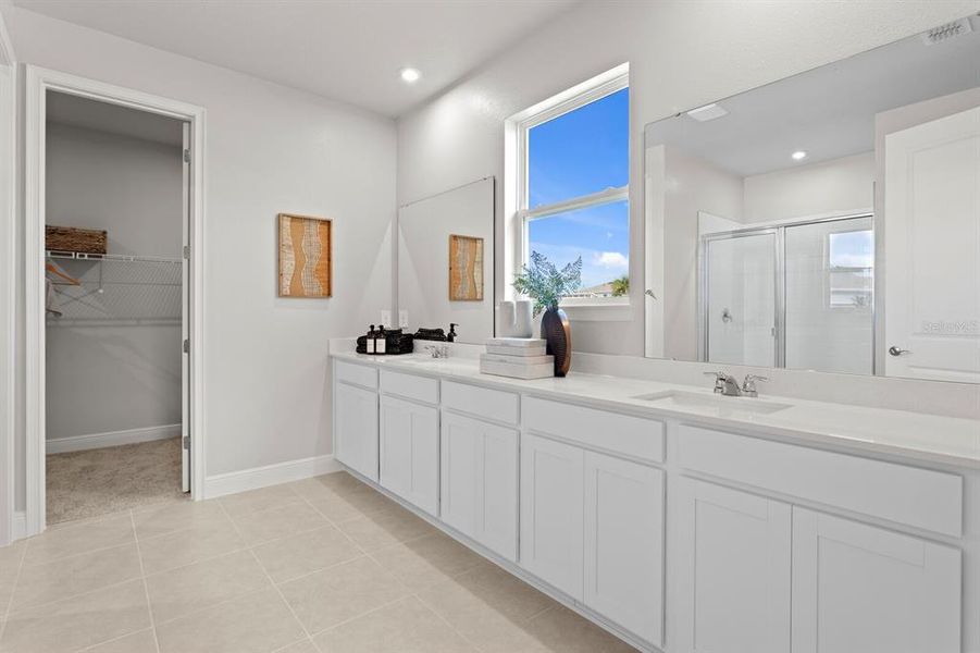 Furnished interior view inside a new home in Windwater, Parrish (Image 30).