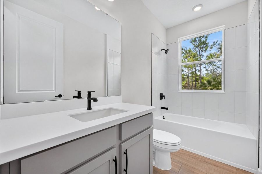 Furnished interior view inside a new home in Headwaters at Lofton Creek, Yulee (Image 12).