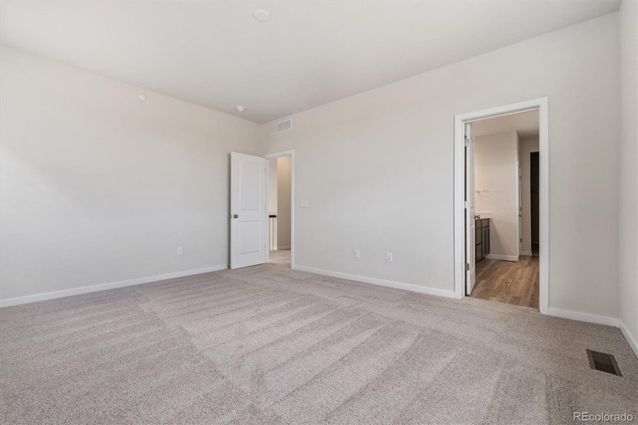 Spacious, unfurnished interior of a new home in Floret Collection at Parkdale Commons, Lafayette (Image 24).
