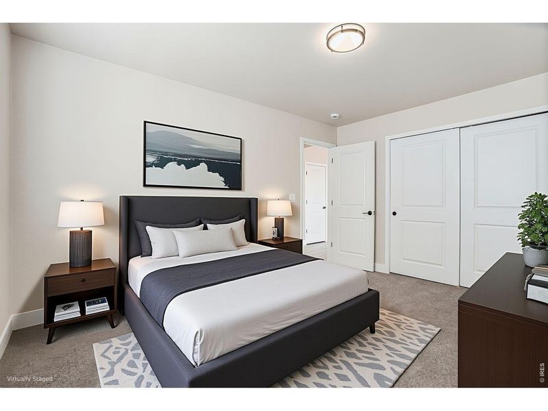 Furnished interior view inside a new home in , Arvada (Image 17).