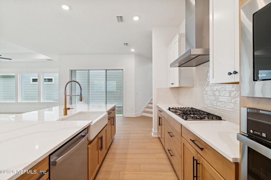 Furnished interior view inside a new home in Reflections 40' Front Load, Ponte Vedra (Image 5).
