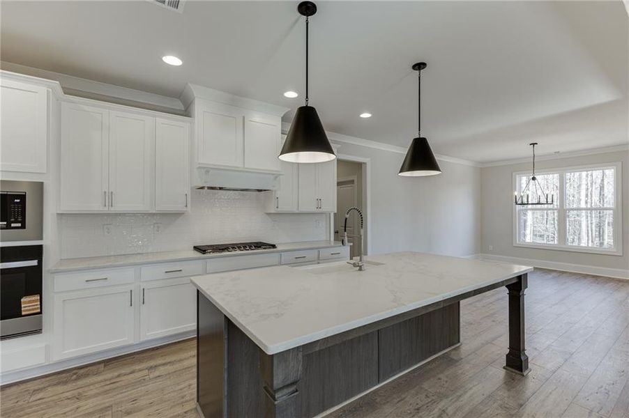 Furnished interior view inside a new home in , Bishop (Image 14).