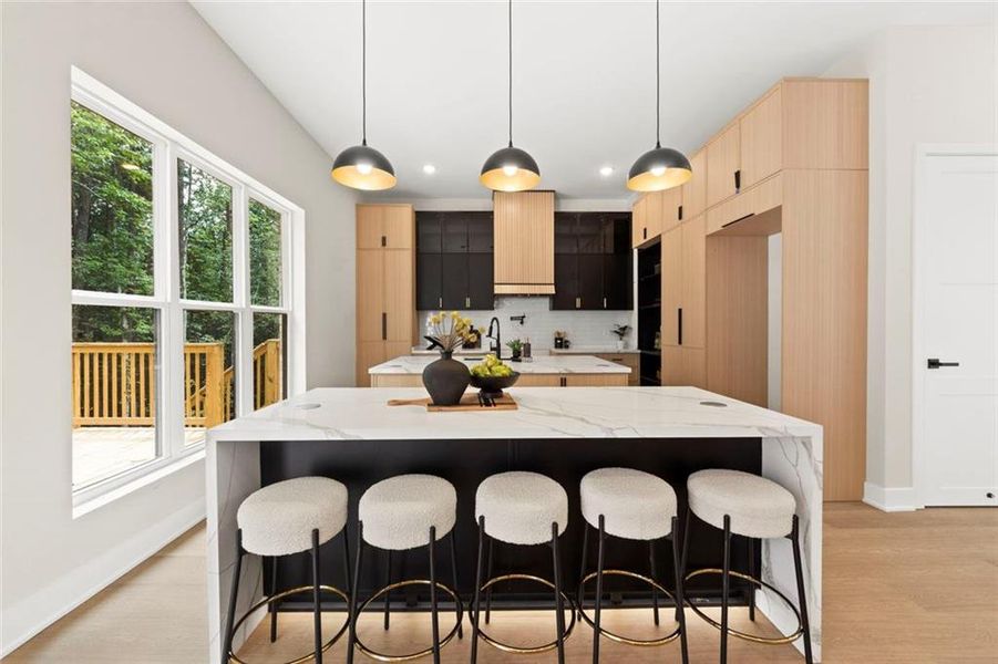 Furnished interior view inside a new home in , Fairburn (Image 6).