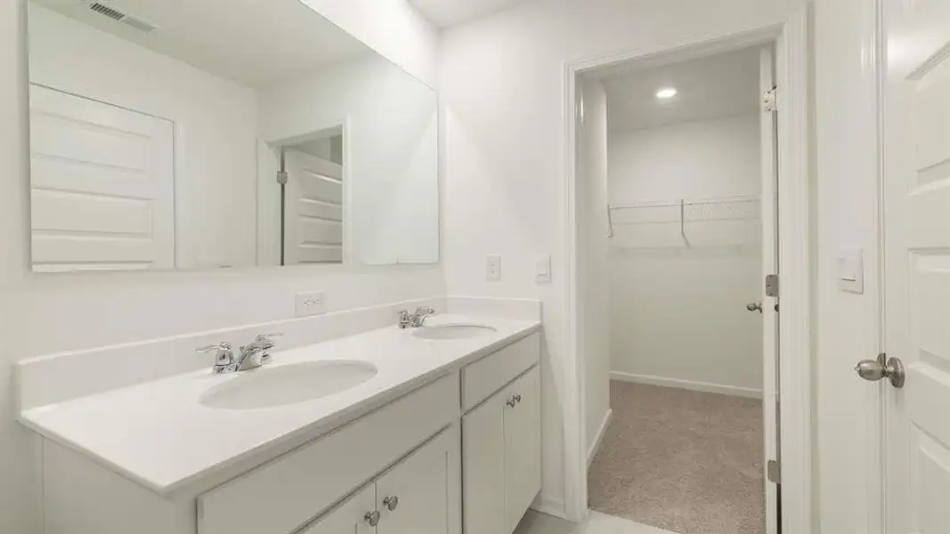 Furnished interior view inside a new home in Townes at Asbury, Hapeville (Image 4).