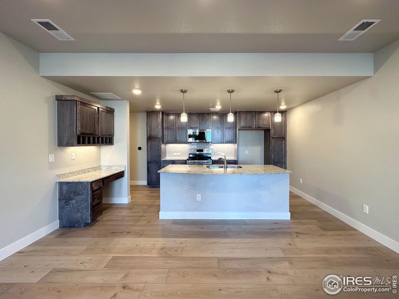 View into Kitchen