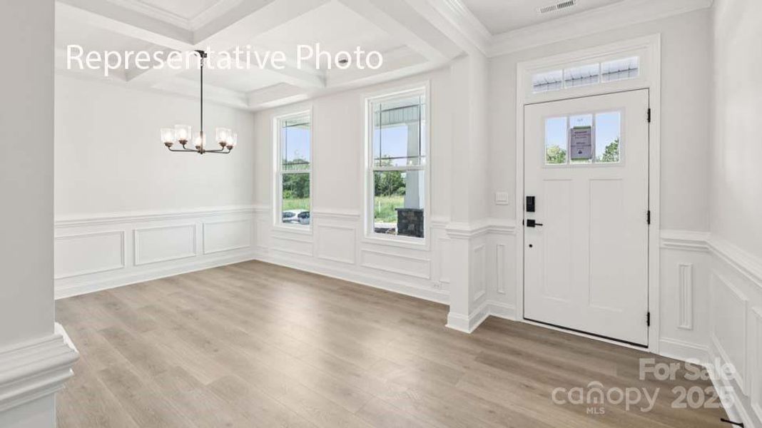 Spacious, unfurnished interior of a new home in Sanctuary at Southgate, Indian Trail (Image 18).